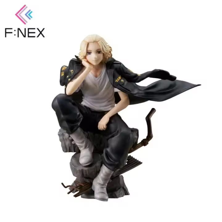 F:NEX Manjiro Sano Tokyo Revengers figura de acción Anime muñecas coleccionables estatuilla regalo ornamental - 1