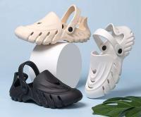 2024 nuevas zapatillas de jardín clásicas con logo para zuecos de playa para hombres y mujeres - details 2