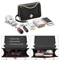 Bolso Bandolera antirobo para Mujer, bolsa de Hombro, Bolso de Mano Multifuncional, Bolsos de Hombro Cruzado de Cuero PU - details 12