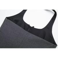 BUNO-Top con cuello Halter para mujer, camisetas sin mangas con espalda descubierta, camisetas sin mangas de satén Y2k con lazo, Top corto de playa para verano, moda informal en negro y blanco - details 6