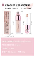 El corrector de base líquida Makeup Maxfine dura para una larga duración e impermeabilidad - details 7