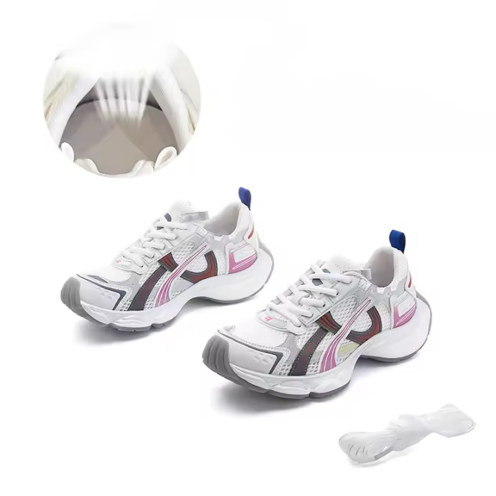 Fondo de película zapatos absorbentes de papá verano nuevos zapatos deportivos pequeños zapatos de mujer transpirables de malla zapatos versátiles - 1