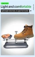 Botas de Trabajo de Seguridad Ligeras y Impermeables Punta de Acero Industrial Talla 48 - details 12
