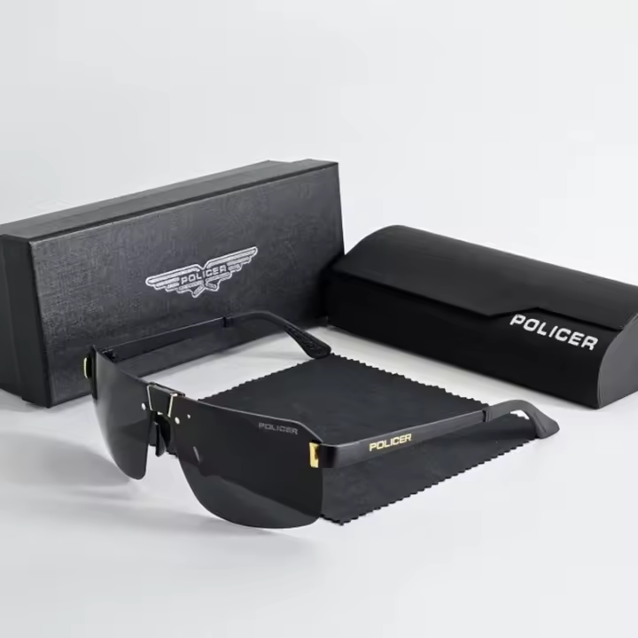Gafas de Sol Polarizadas UV400 POLICER Anti-Reflejo para Motocicletismo, Ciclismo, Aventura al Aire Libre Para Hombres y Mujeres - 1