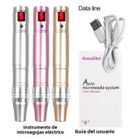 maquillaje mujer Ultima Electric Dermapen,masajeador facial,radiofrecuencia masajeador facial dermapen - details 13