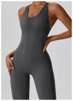 Traje de gimnasio de Yoga para mujer, mono de entrenamiento, ropa deportiva para correr, ciclismo, conjunto de gimnasio - details 14