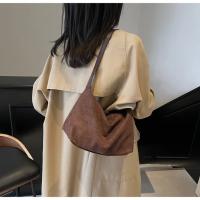 Bolso Retro avanzado para mujer, nuevo bolso de hombro esmerilado texturizado con gran capacidad, bolso cruzado para ir al trabajo, 2025 - details 9