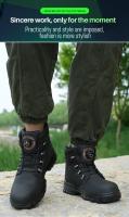 Botas de Trabajo de Seguridad Ligeras y Impermeables Punta de Acero Industrial Talla 48 - details 2