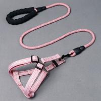 Conjunto de arnés y correa ajustables para perros, correa suave para el pecho para mascotas a prueba de Escape, Collar ligero y cómodo para gatos, correa para cachorros - details 16