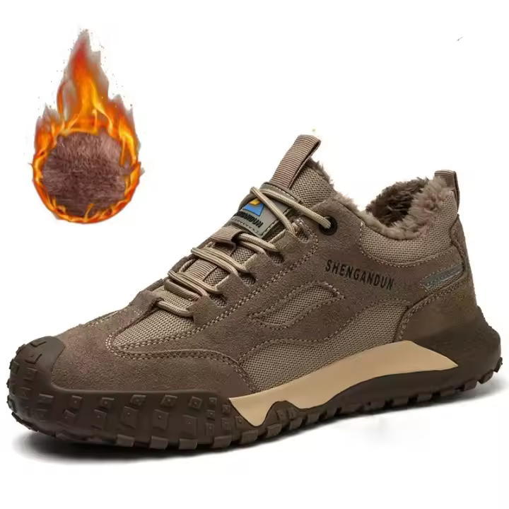 Zapatos con puntera de acero a la moda para hombre, botas de seguridad de trabajo anti-quemaduras y calzado protector antipinchazos - 1