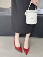Nuevo tacón fino puntiagudo temperamento de tacón alto moda francesa fina sexy hermosa bolsa sandalias de cabeza zapatos de mujer - details 17
