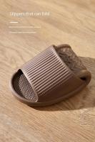 Zapatillas de viaje portátiles antideslizantes para hombre, viaje de negocios, hotel, baño, zapatillas de viaje plegables para mujer - details 0
