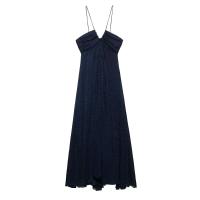 Ropa de mujer europea y americana popular vestido de tirantes de lunares falda de mujer hermoso regalo - details 1