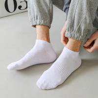 Calcetines deportivos tobilleros para hombre, medias transpirables de corte bajo, de algodón, suaves, informales, 5 pares - details 8