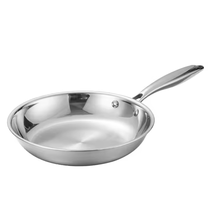 Sartén de acero inoxidable para freír carne Regalo perfecto para el hogar Cocina con inducción - 1