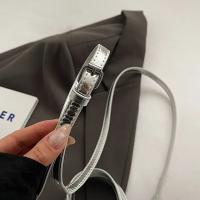 Nueva Moda, Mini Bolso Cuadrado de Cobre PU Coreano Bolso Cruzado de Alta Calidad para Mujer - details 8