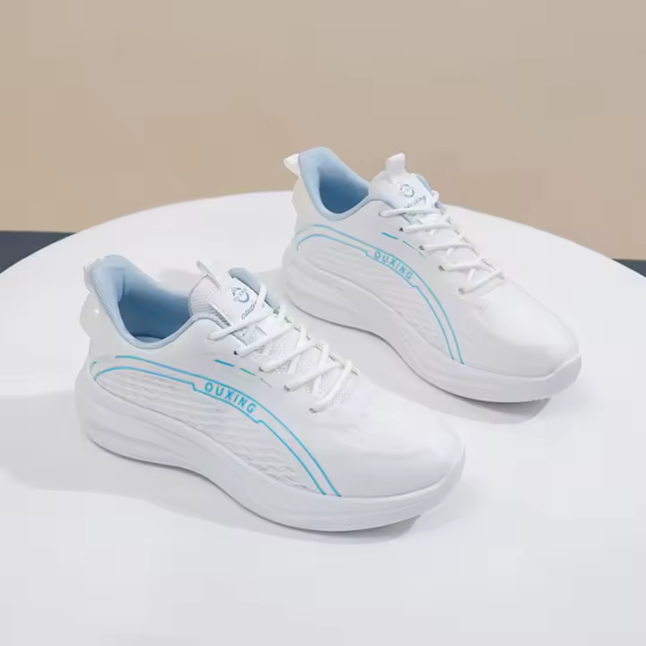 Zapatillas Casuales para Mujer Tejidas y Transpirables al Estilo Coreano Primavera 2025 - 1