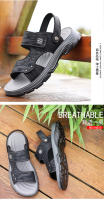 Nuevos Sandalias de Verano 2025 para Hombres Versátiles, Frescos, Antideslizantes, Zapatillas de Playa de Suela Suave - details 8