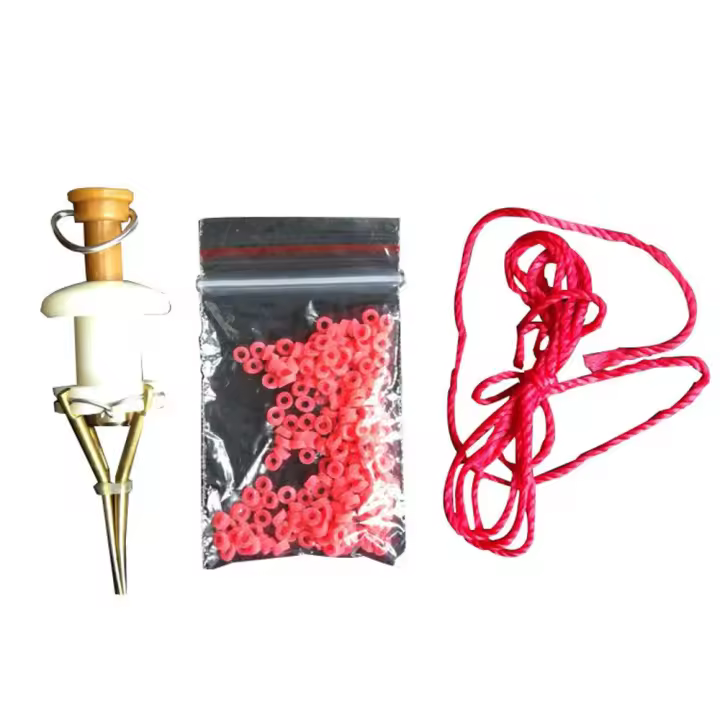 Aparejos de cobre, carpa, lombriz de tierra, pesca, lombriz, Clip de gusano de sangre, cebos, Clip, alicate de pellets, plantilla de señuelo - 1