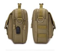 Nuevo modelo 2025Bolsa de camping Molle Bolsa de mensajero táctica Cinturón USB Bolsa de caza al aire libre Assualt Tactique Sling Pesca Senderismo Bolsa deportiva Riñonera - details 10