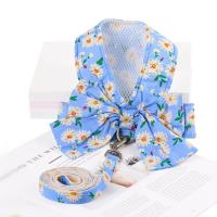 Traje de arnés para mascotas transpirable con corda Estilo lazo de flor - details 12