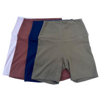 Pantalones Cortos de Yoga de Cintura Alta para Mujeres Leggings de Fitness que Realzan la Figura - details 4