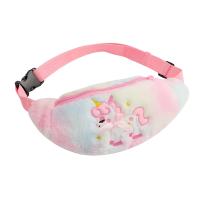 Piñonera de felpa de unicornio para niños, bolsos cruzados de princesa pequeña, dibujos animados para jardín de infantes, bols - details 9