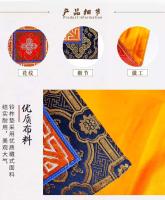 Exquisitos suministros tibetanos de artefactos del Dharma, ocho campanas de diamantes auspiciosas y alfombrilla para ratón con mortero, salón de Buda, tres colores, - details 4