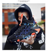 Zapatillas de baloncesto antideslizantes para hombre, zapatos deportivos transpirables para entrenamiento, zapatillas de baloncesto atléticas para jóvenes, zapatos de tenis al aire libre - details 12