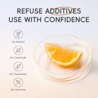 LAIKOU Serie de vitamina C, conjunto de productos para el cuidado de la piel, conjunto de 5 piezas para el cuidado de la piel, limpiador, esencia de tóner, crema para ojos y crema facial - details 17