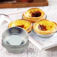 6 uds nuevo molde para horno, molde para tarta de huevo, Mini molde redondo pequeño para hornear, postre de pastelería, taza para tarta de huevo de 7cm - details 20