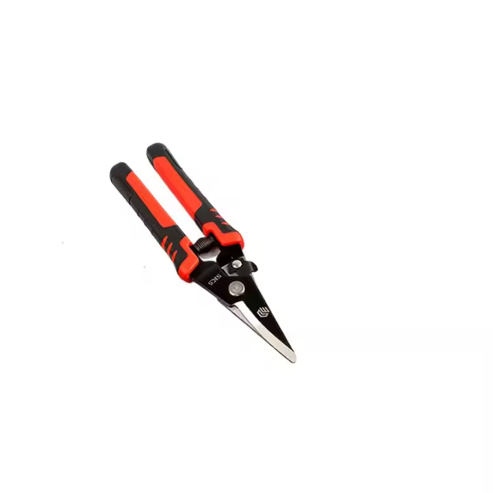 Tijeras eléctricas para cortar hojas de hierro, alicates diagonales, pelacables, uso industrial - 1