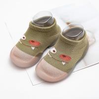 Calcetines antideslizantes de algodón para niño y niña recién nacida, suela de goma con dibujos animados, zapatos para interiores - details 4