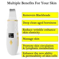 Espátula facial para depurador de piel, pantalla LCD, raspador de poros, limpiador de poros, eliminación de puntos negros, extractor ultrasónico de poros, 4 modos, espátula facial para depurador de piel, espátula ultrasónica facial profesional - details 4