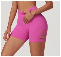 Pantalones de Yoga Deportivos sin Costuras Cintura Alta, Levantamiento de Cadillas, Transpirables para Entrenamiento Material de Nylon - details 21