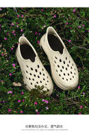 Nuevos bolsos de suela gruesa y zapatos de agujero para hombres y mujeres, moda de playa, deportes de ocio, temperamento versátil, pisando mierda - details 23