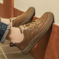 Nuevos zapatos deportivos clásicos de cuero de moda para Hombre, Zapatillas informales en negro y azul, 44 americanos de alta calidad - details 0
