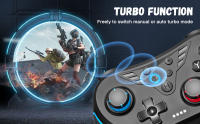 BLUEKAKA Controlador de Juego para Nintendo Switch con Joystick Hall-Linear Inalámbrico Bluetooth Programación Macro Sensor de Movimiento para Computadora - details 1