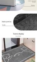 Alfombra de Entrada Minimalista Alfombra de Terciopelo de Cristal para Exteriores - details 5