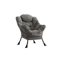 Sillon para Salon Sillón Relax Terciopelo Sillon Lectura Dormitorio Comodos Butacas de Salon, Gris Oscuro - details 5