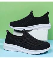 Deportes de moda para hombres grandes con parte superior de malla transpirable, suela ligera de EVA, zapatos de estilo para caminar en primavera y verano - details 4