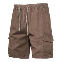 Pantalones Cargo de Estilo Callejero Pantalones de Verano Sueltos para Hombres con Múltiples Bolsillos al Aire Libre - details 2