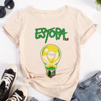 Camiseta de Estopa para mujer, top japonés Y2K para chica, ropa con gráfico de cómic y2k - details 5