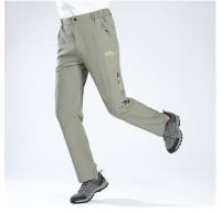 CHRLCK-Pantalones impermeables de secado rápido para hombre, ropa deportiva antiarañazos para acampada, senderismo, escalada, pesca, Verano - details 17