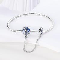 Pulsera De Plata Esmaltada Con Botella De Perfume Cadena De Serpiente Ajustable Para Mujer Joyería Fina DIY Regalo Con Encantos - details 31