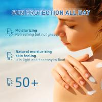 Protector solar alto, fino, impermeable, a prueba de sudor, hidratante, calmante, corrector de control de aceite, producto para el cuidado de la piel - details 3