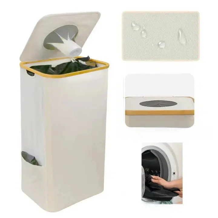 Bandeja De Reciclaje 100L 26 Gallones Para Cocina Interior Exterior Hogar Con 2 Bolsas Internas Desmontables Y Reutilizables Recycle Bin - 1