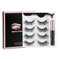 Set de Pestañas Magnéticas Naturales Extensión de Pestañas de Visón Suave - details 17