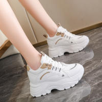 Nuevos zapatos otoño invierno, zapatos blancos con parte superior de ante, deportivos informales, versátiles, modernos y con suela gruesa. - details 4