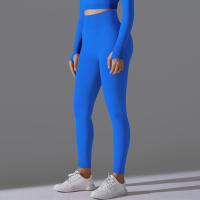 Hamidou-Pantalones deportivos de Yoga para mujer, mallas de cintura alta y caderas ajustadas, glúteos de melocotón, pantalones de Yoga desnudos de cintura alta - details 79